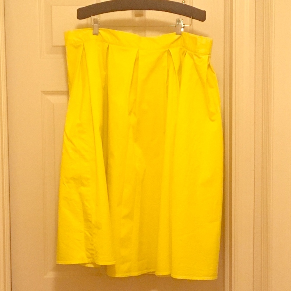 Pleated Midi Skirt